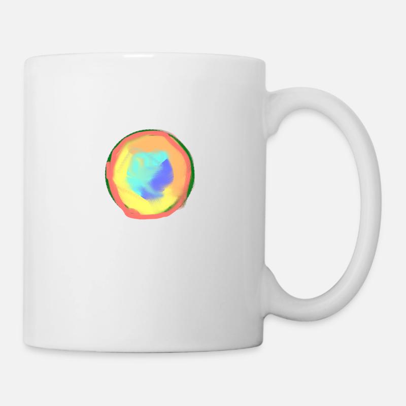Regenbogen - Tasse - Weiß