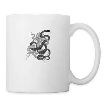 Snakes gift python anaconda snake - Mug - white - Right