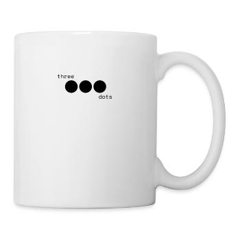 Three dots - Tasse - Weiß - Rechts