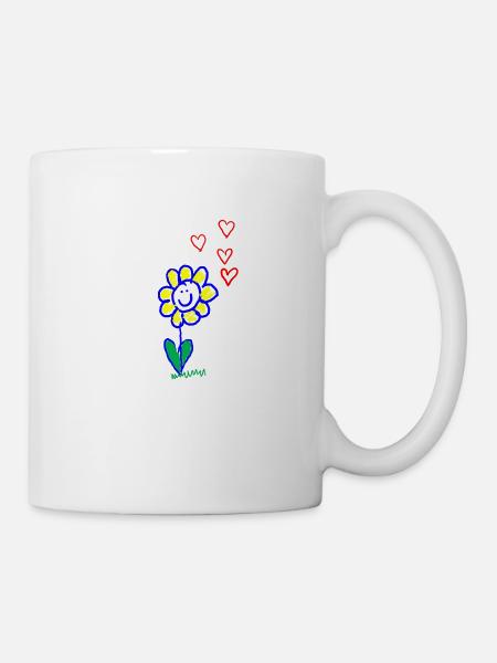 Merry flower - Mug - white
