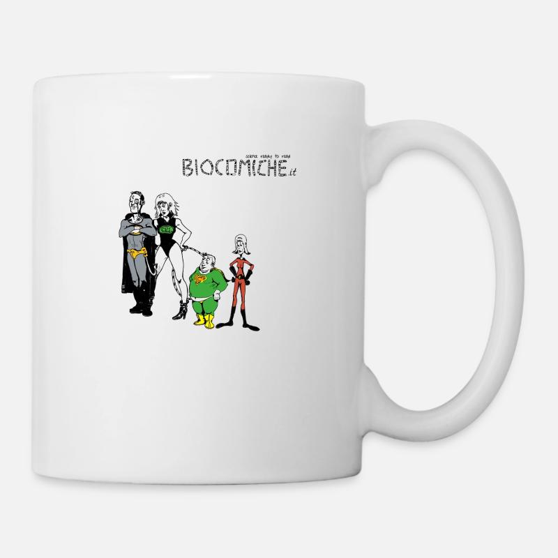 Antioxidative Superhelden - Tasse - Weiß