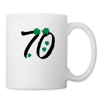 nombre de Shamrock 70 - Mug blanc - blanc - Droite