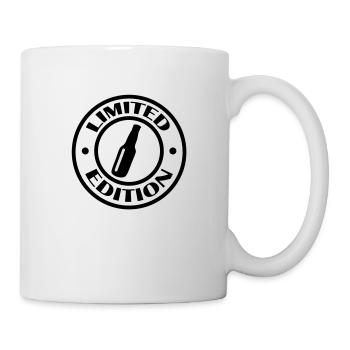 bouteille limitée - Mug blanc - blanc - Droite