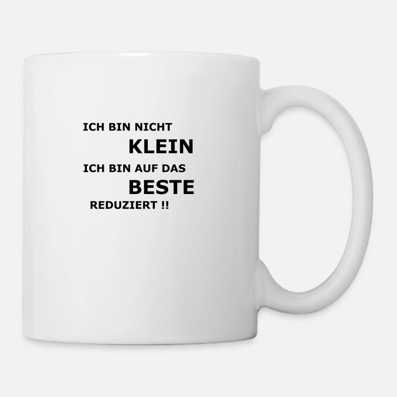 Je suis réduit au mieux !! - Mug blanc - blanc