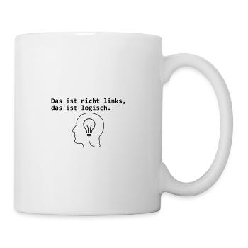 That's not left, that's logical. - Mug - white - Right