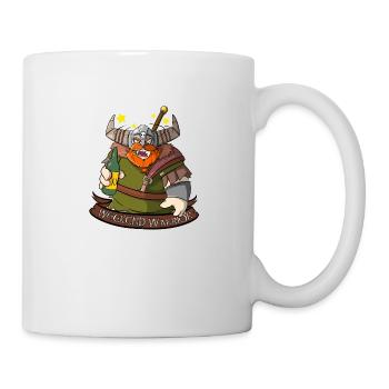 Weekend Warrior - Wikinger mit Bier am Wochenende - Tasse - Weiß - Rechts