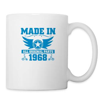 1968 Fabriqué en 1968 - Mug blanc - blanc - Droite
