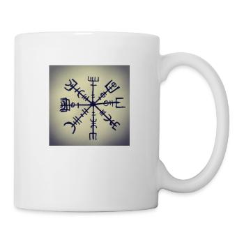Runes vikings - Mug blanc - blanc - Droite