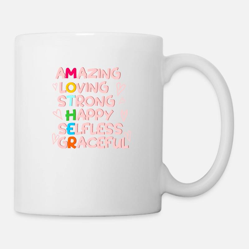 MÈRE - Mug blanc - blanc