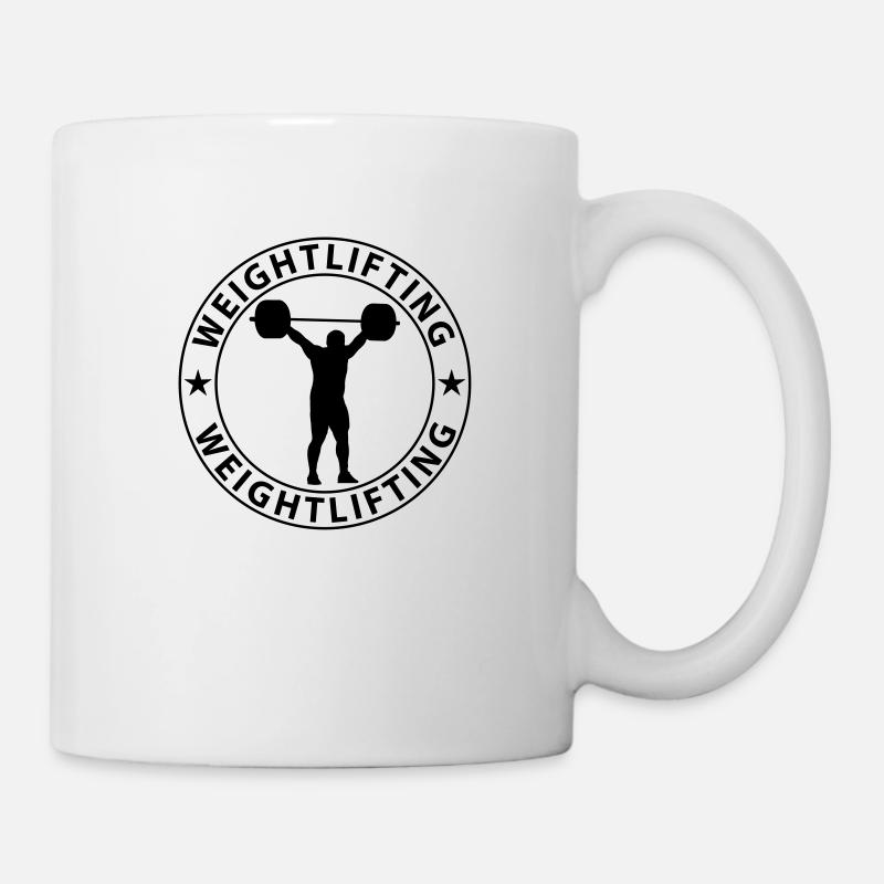 Weightlifting - Mug - white