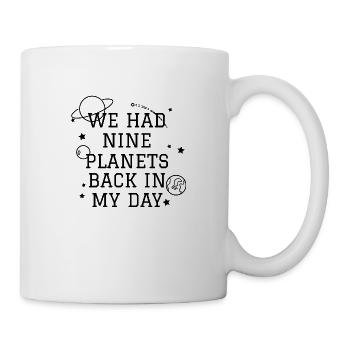 Espace cadeau Planet Espace système solaire - Mug blanc - blanc - Droite