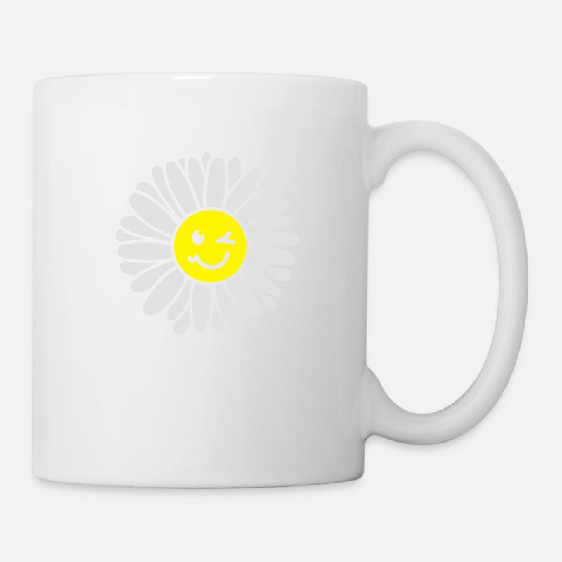 Gänseblümchen - Maßliebchen - Tausendschön - Tasse - Weiß