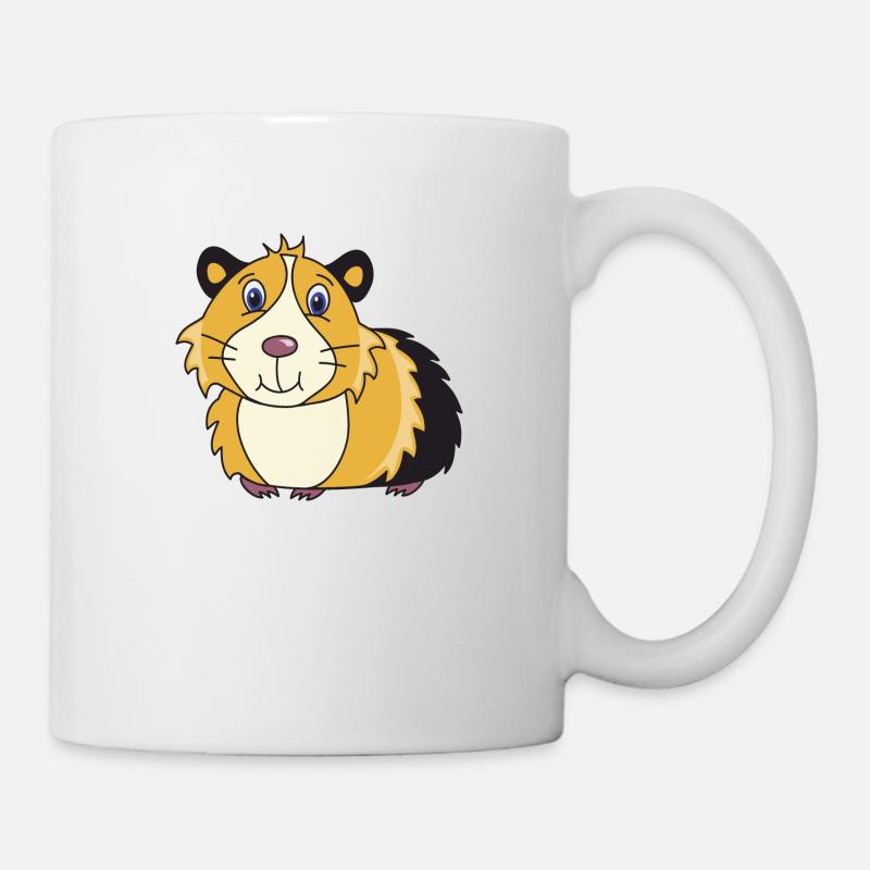 Meerschweinchen - Tasse - Weiß