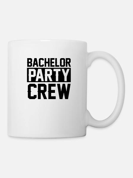 Bachelor Party Crew - Tasse - Weiß