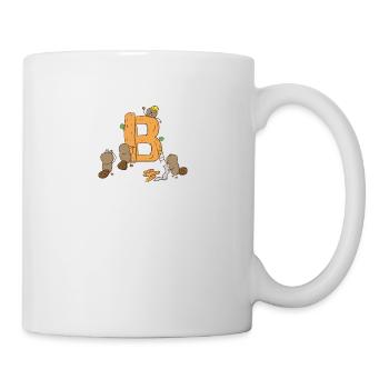 Biber - Damm - Ingenieur - Geschenk - Tasse - Weiß - Rechts