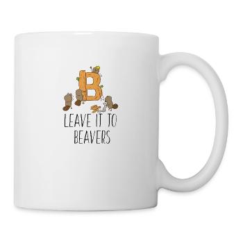 Laissez-le aux castors - ingénieurs - amateurs - Mug blanc - blanc - Droite