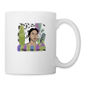 portrait of a women - Mug - white - Right