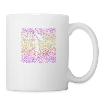 rain ornamental ornament - Mug - white - Right