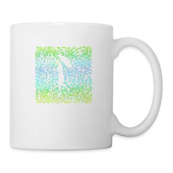 rain ornamental ornament - Mug - white - Right