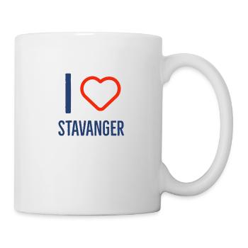 I love Stavanger - Mug - white - Right