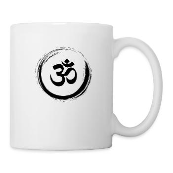 Yoga black OM - Tasse - Weiß - Rechts
