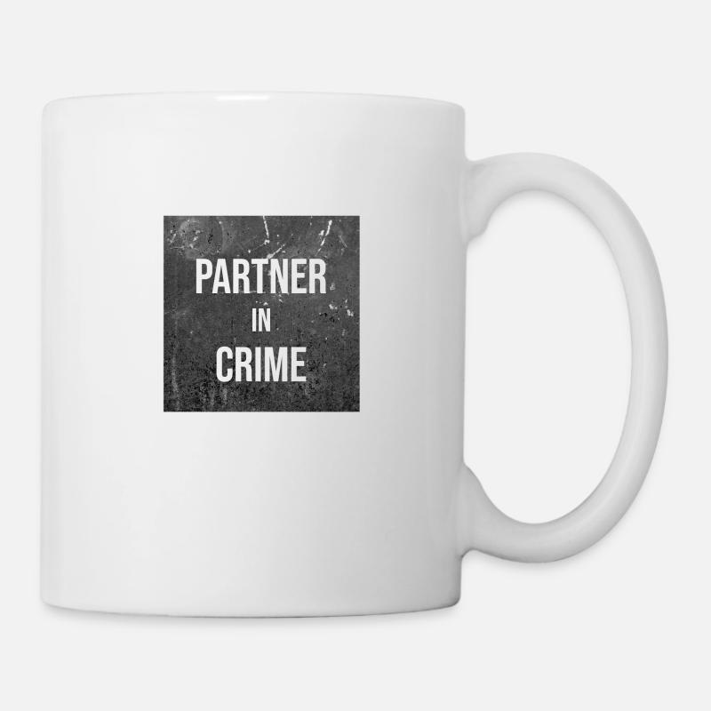 Partner in Crime - Tasse - Weiß