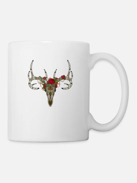 Los Muertos deer - Mug - white