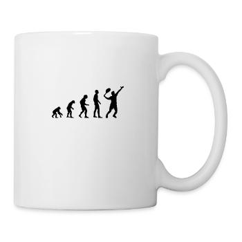 Evolution Tennis - Tasse - Weiß - Rechts