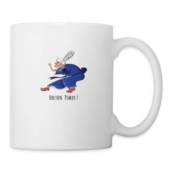 Breton power - Mug - white - Right