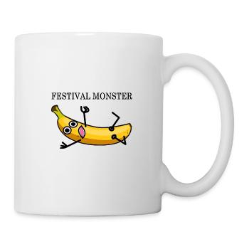 Festival Banane - Tasse - Weiß - Rechts