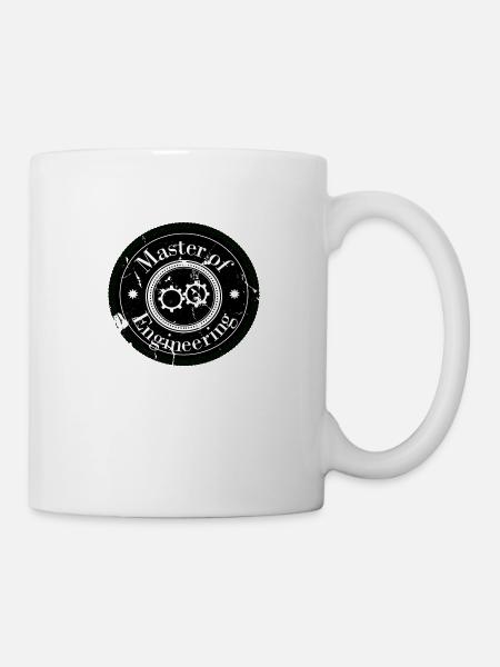 Master of Engineering Logo Patch - Tasse - Weiß