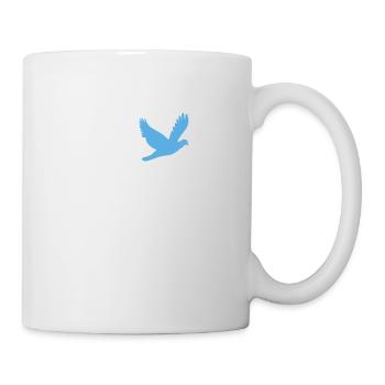 Japan Friede Friedenstaube Kanji Schriftzeichen - Tasse - Weiß - Rechts