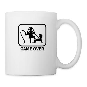 Junggesellenabschied Game Over - Tasse - Weiß - Rechts