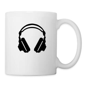 egaliseur casques dj audio music zik19 - Mug blanc - blanc - Droite