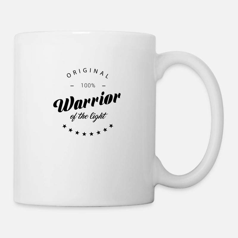Krieger des Lichts N - Tasse - Weiß