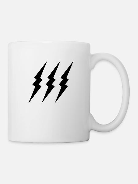 lightning - Tasse - Weiß