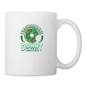 Chemise Cool Donut 'Professionnelle Donut Eater' - Mug blanc - blanc - Droite