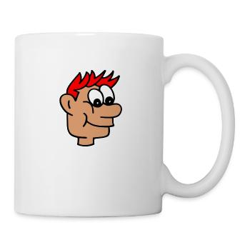 Comic Boy Red Hair - Mug - white - Right