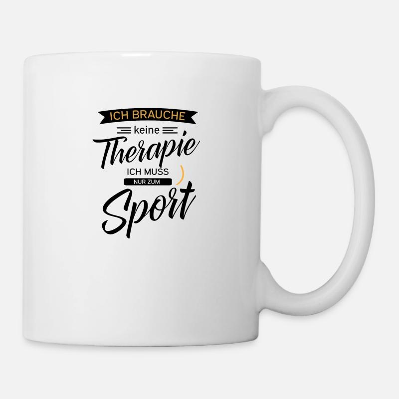 sportif - Mug blanc - blanc