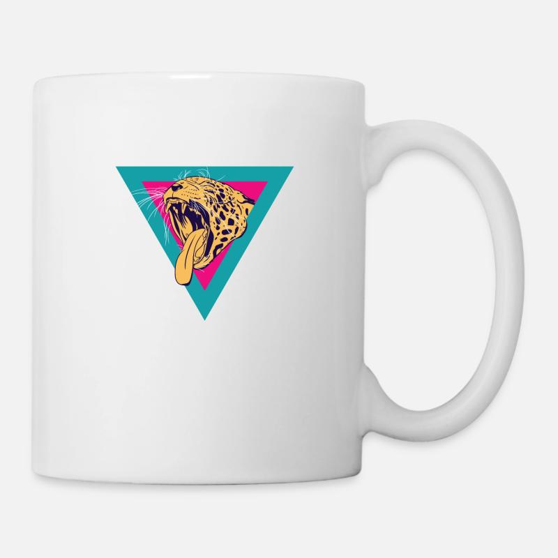 Leopard - Tasse - Weiß