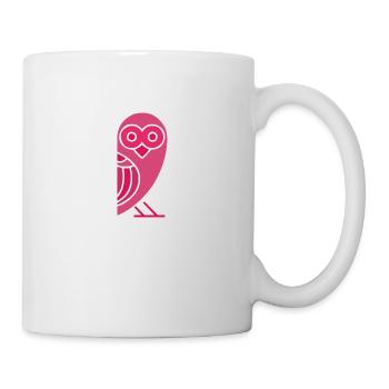 Poussins de hiboux - Mug blanc - blanc - Droite