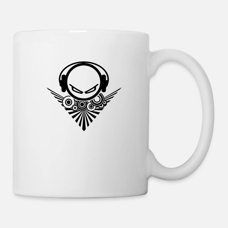 DJ head - Mug - white