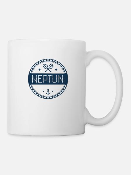Neptun - Tasse - Weiß