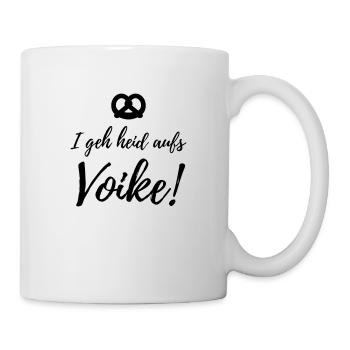 Voike Bavarian folk festival gift - Mug - white - Right