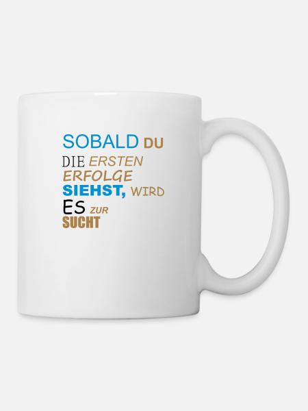 Motivation - Tasse - Weiß