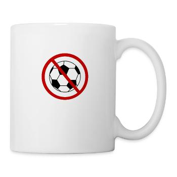 Anti football - Mug - white - Right