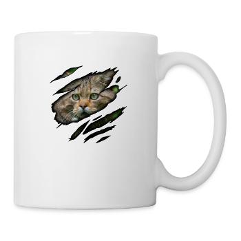 Wild cat in me - Mug - white - Right
