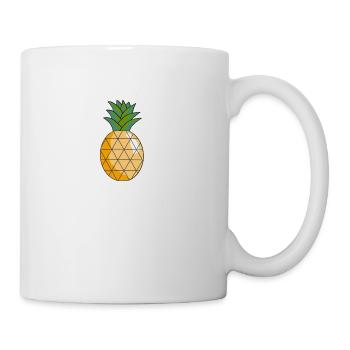 ananas - Mug blanc - blanc - Droite