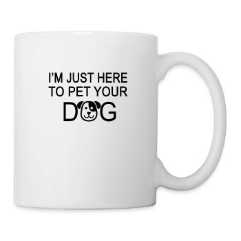 Hunde Hund - Tasse - Weiß - Rechts