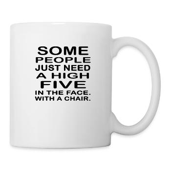 funny saying sayings funny statement gift - Mug - white - Right